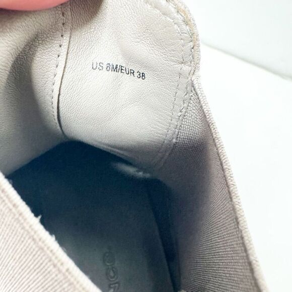 Vince Women's Norman-b Woodsmoke Grey Suede Ankle Boot Rubber Sole Size 8M / 38 - Picture 7 of 7